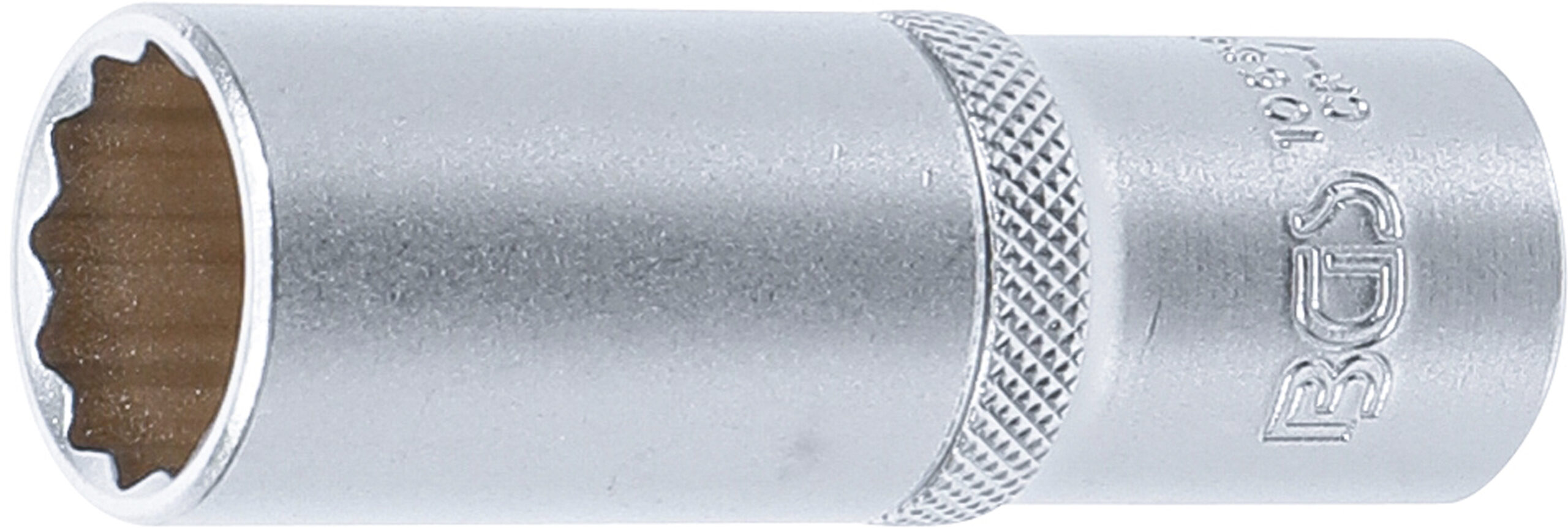 Steckschlüssel-Einsatz Zwölfkant, tief | Antrieb Innenvierkant 12,5 mm (1/2") | SW 19 mm BGS