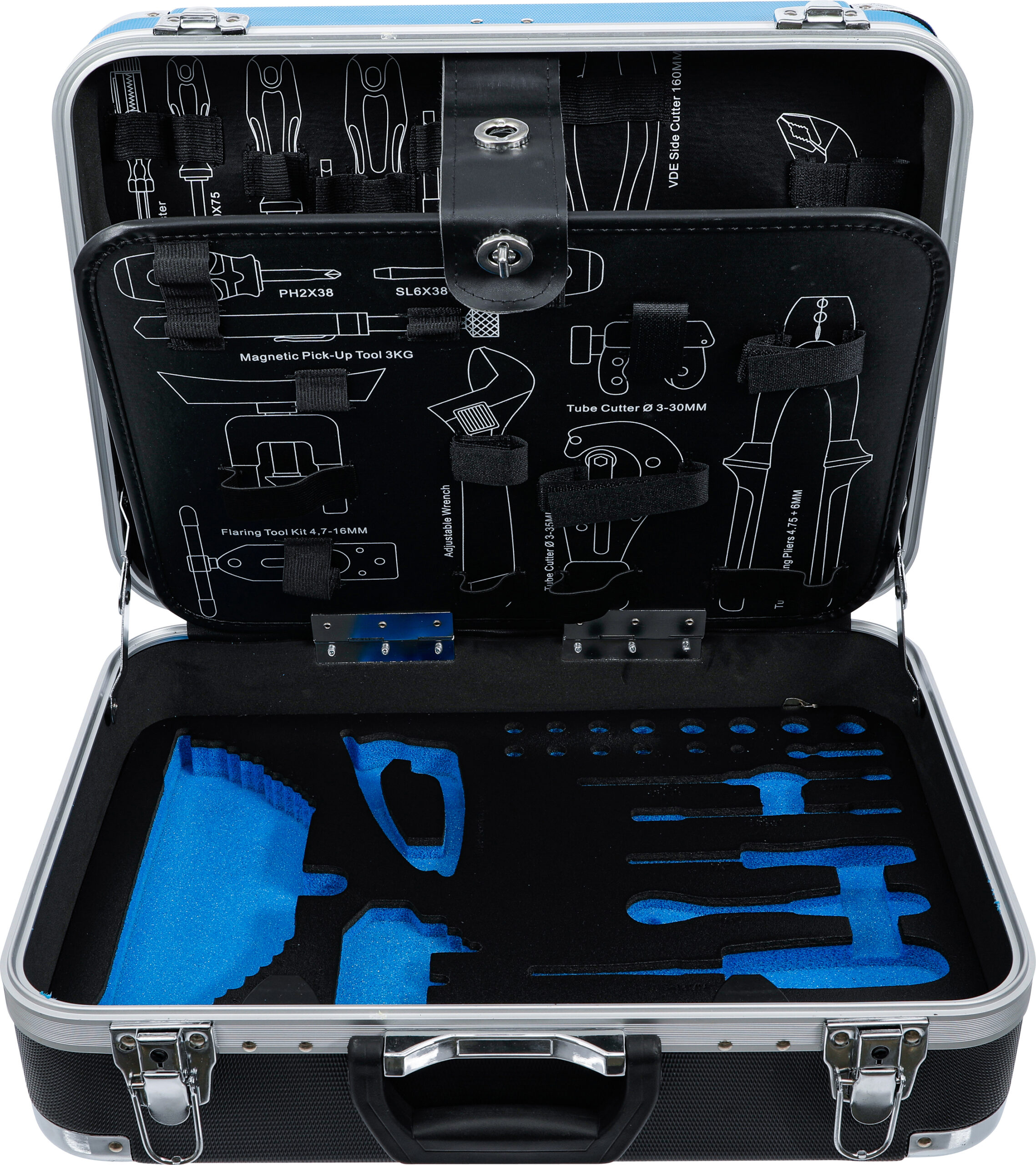 ABS Kunststoff-Leerkoffer zu Art. 15504 BGS