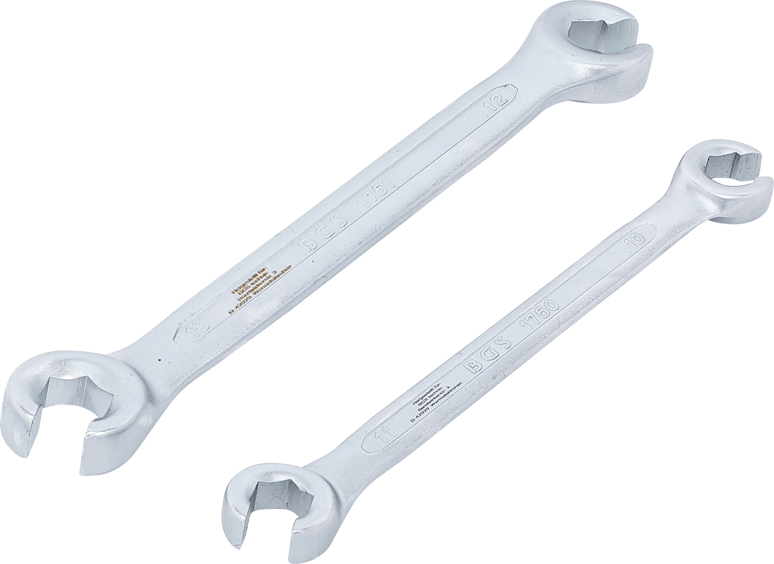 Offener Doppel-Ringschlüssel-Satz | SW 10 x 11 / 12 x 13 mm | 2-tlg. BGS
