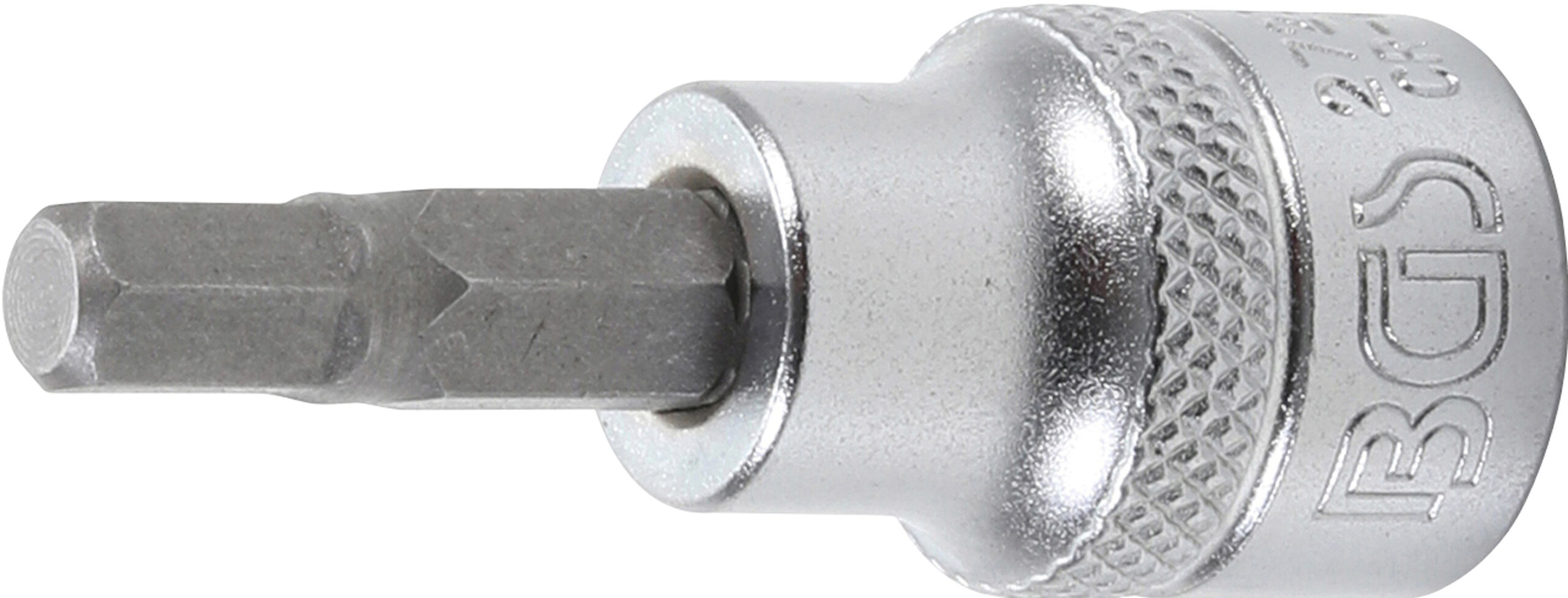 Bit-Einsatz | Antrieb Innenvierkant 10 mm (3/8") | Innensechskant 7/32" BGS