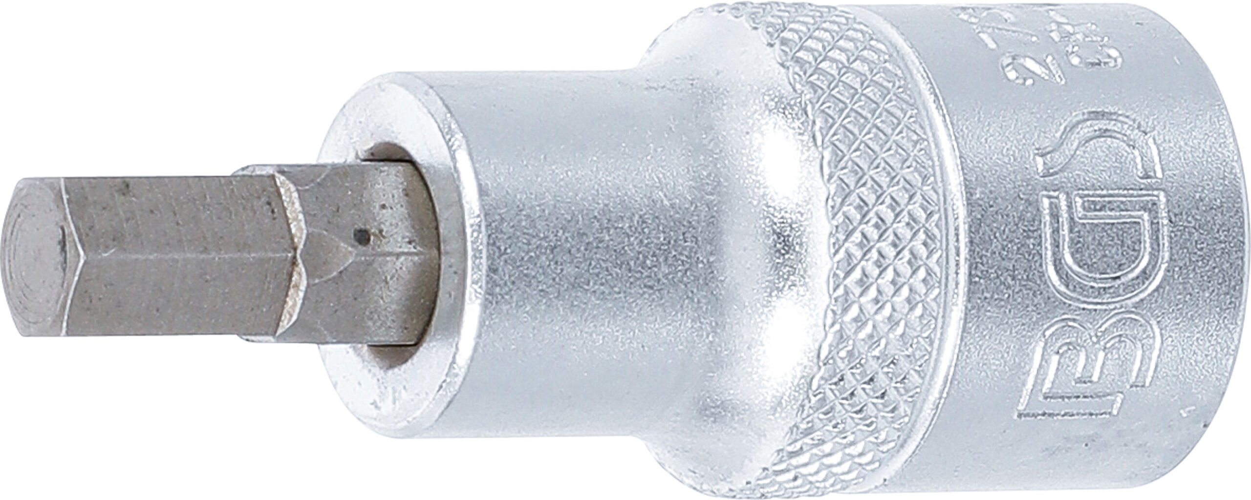 Bit-Einsatz | Länge 55 mm | Antrieb Innenvierkant 12,5 mm (1/2") | Innensechskant 9/32" BGS