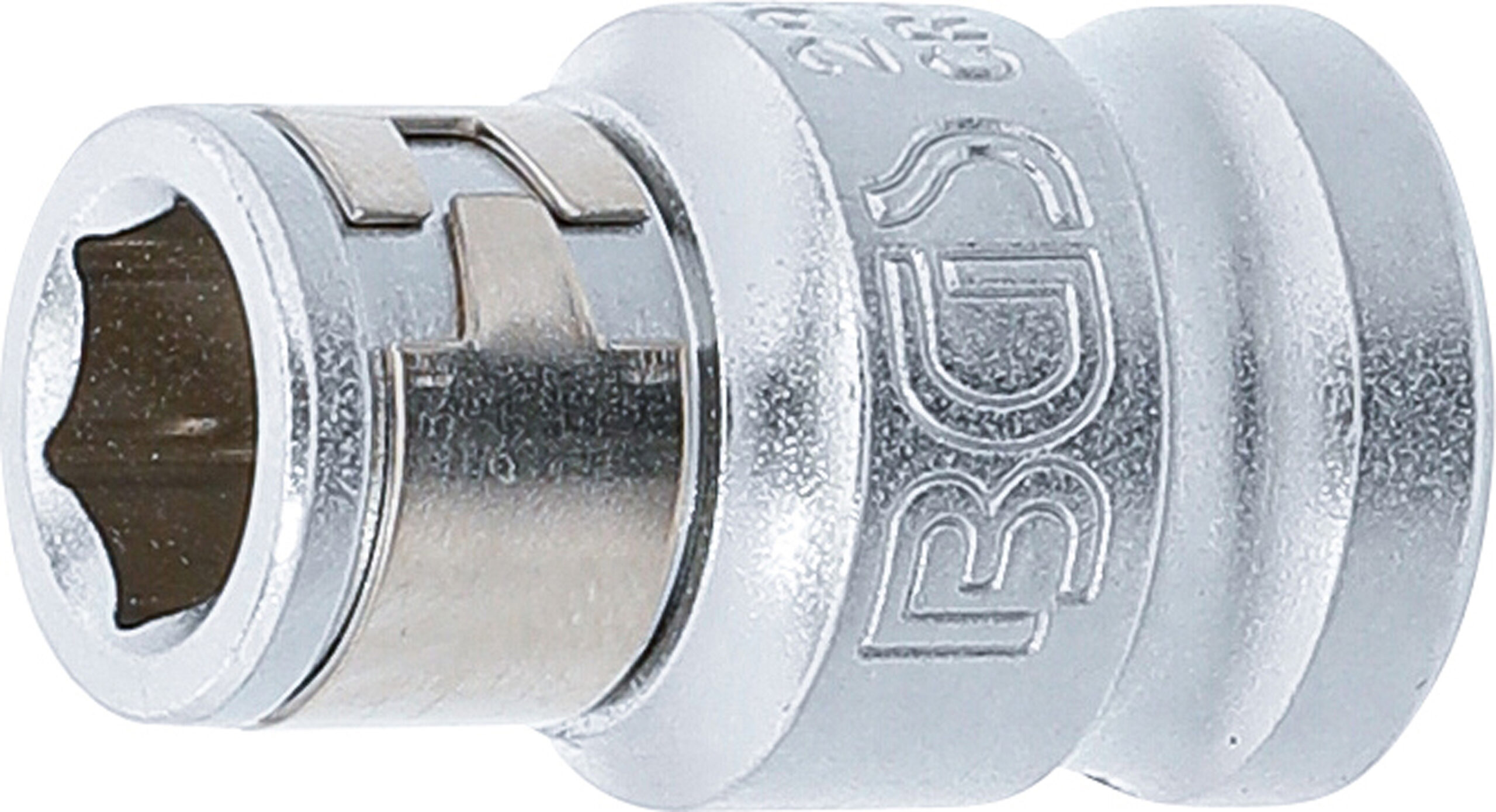Bit-Adapter mit Haltekugel | Innenvierkant 10 mm (3/8") | Innensechskant 8 mm (5/16") BGS