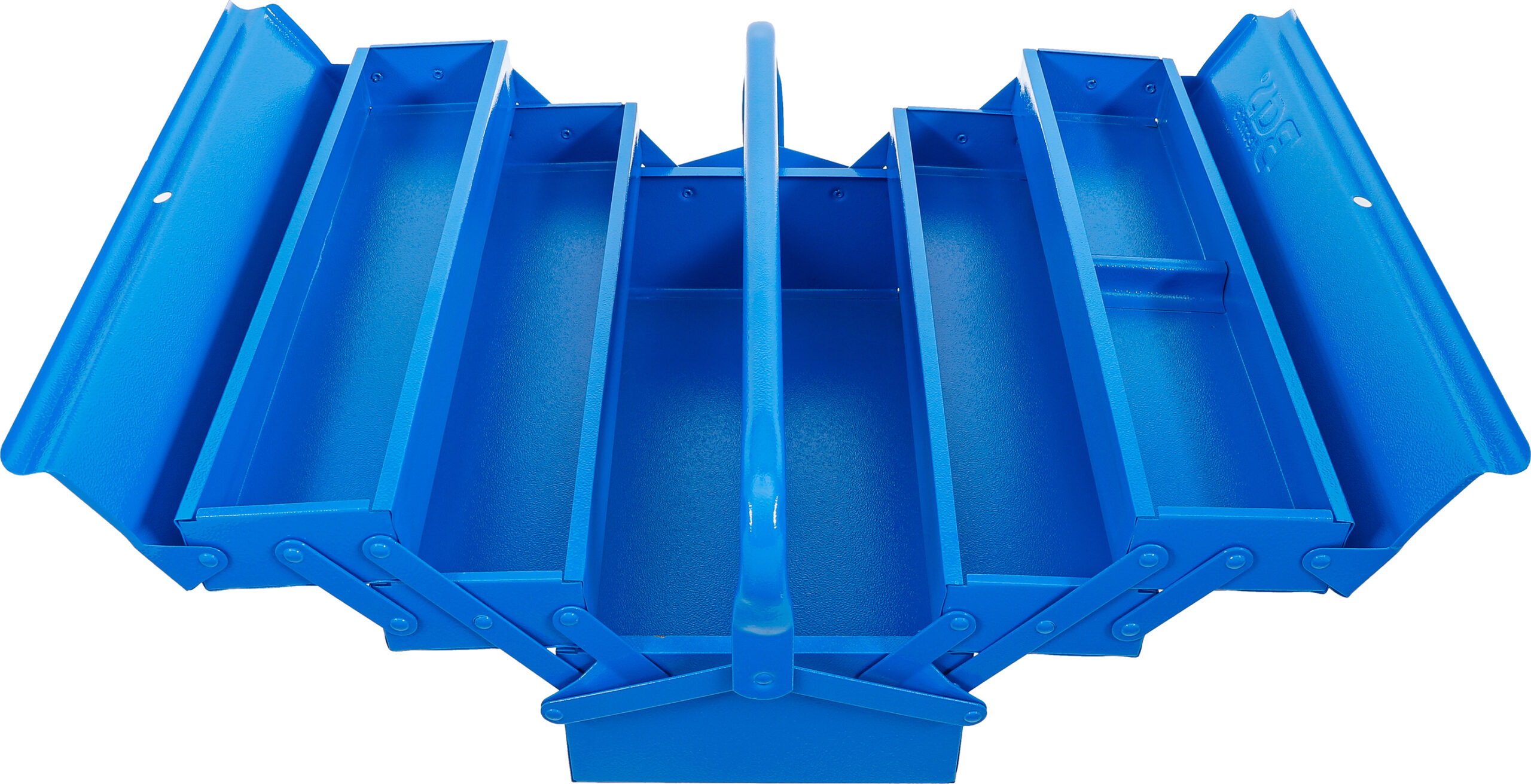 Metall-Werkzeugkasten | leer | 420 x 200 x 200 mm | 5 Fächer BGS
