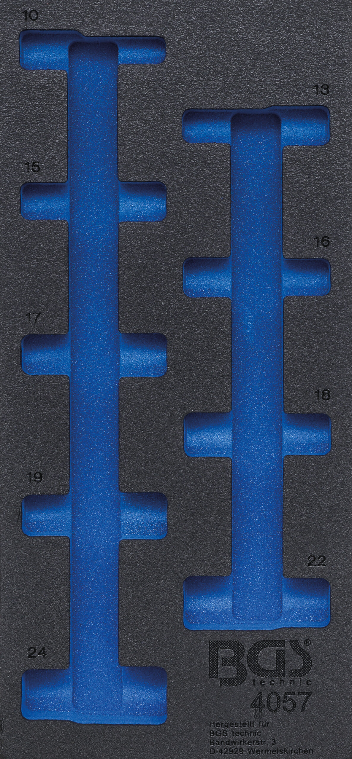 Werkstattwageneinlage 1/3 | leer | für Art. 4057 BGS