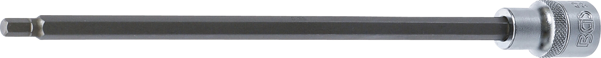 Bit-Einsatz | Länge 240 mm | Antrieb Innenvierkant 12,5 mm (1/2") | Innensechskant 6 mm BGS