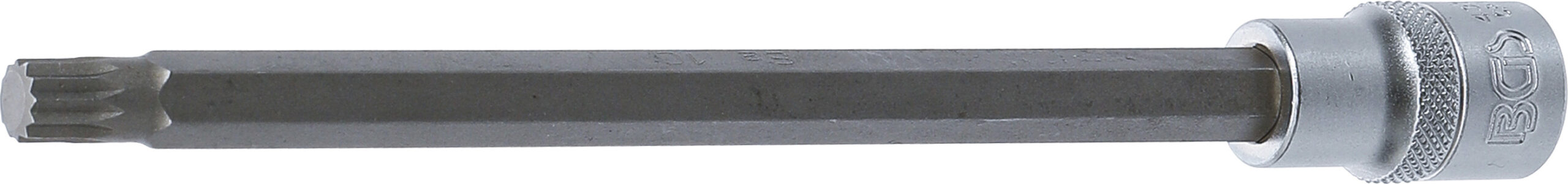 Bit-Einsatz | Länge 200 mm | Antrieb Innenvierkant 12,5 mm (1/2") | Innenvielzahn (für XZN) M10 BGS