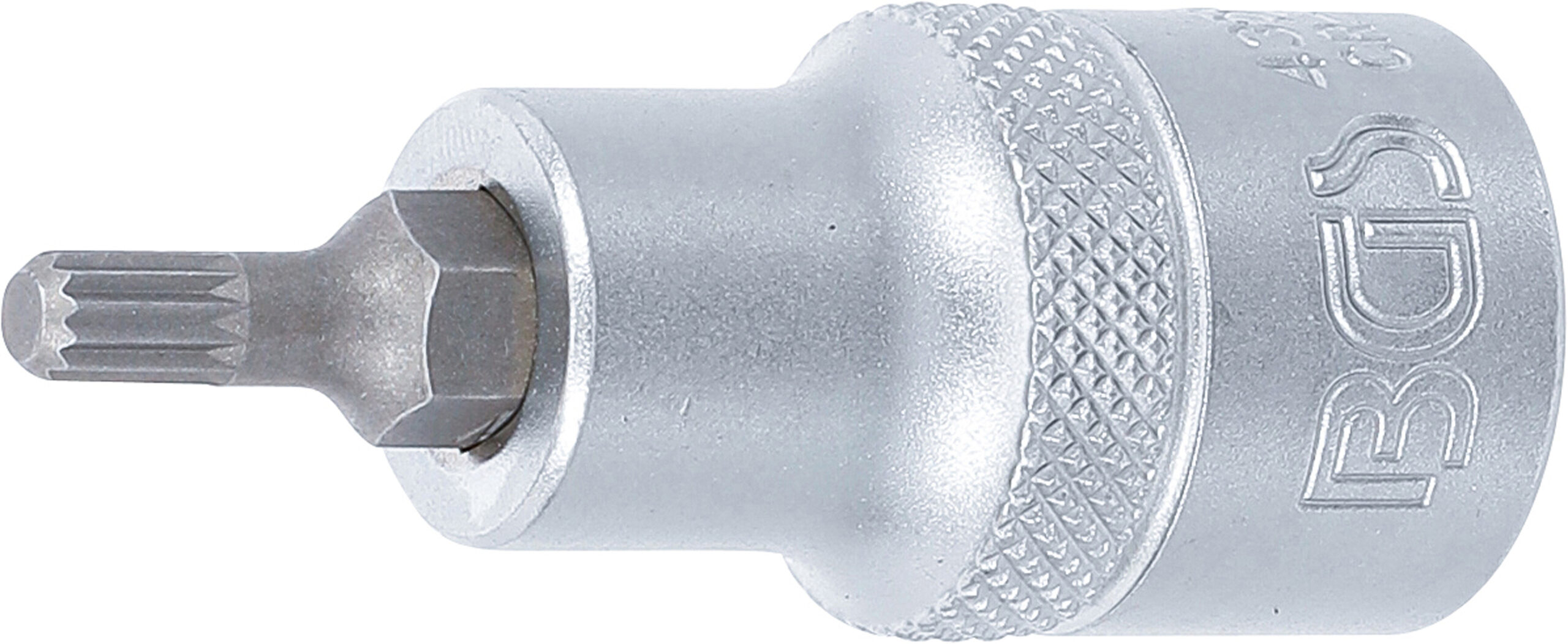 Bit-Einsatz | Antrieb Innenvierkant 12,5 mm (1/2") | Innenvielzahn (für XZN) M5 BGS