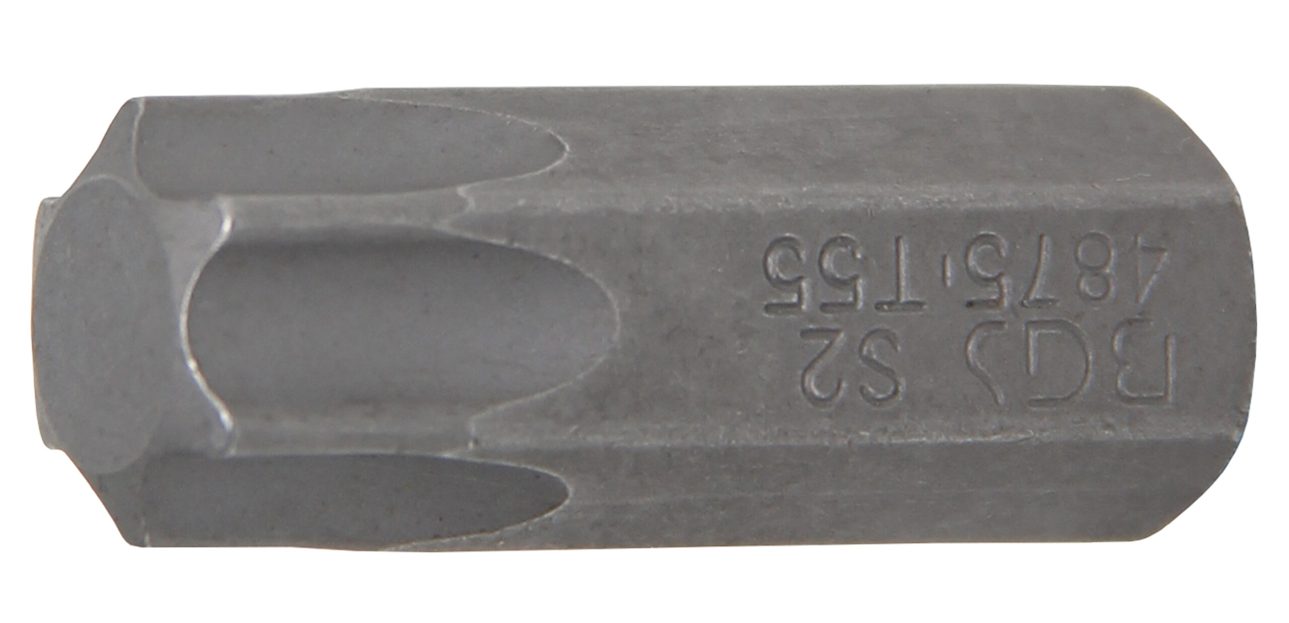 Bit | Länge 30 mm | Antrieb Außensechskant 10 mm (3/8") | T-Profil (für Torx) T55 BGS