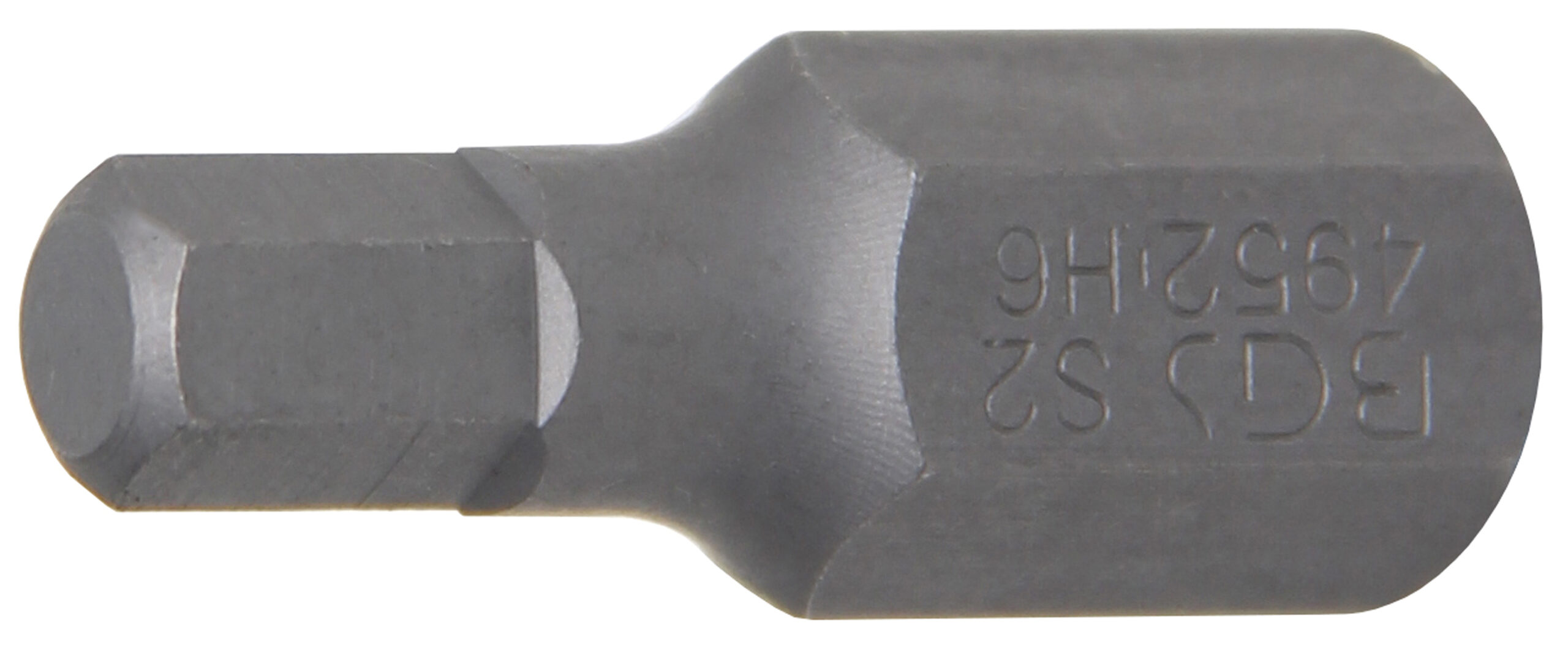 Bit | Länge 30 mm | Antrieb Außensechskant 10 mm (3/8") | Innensechskant 6 mm BGS