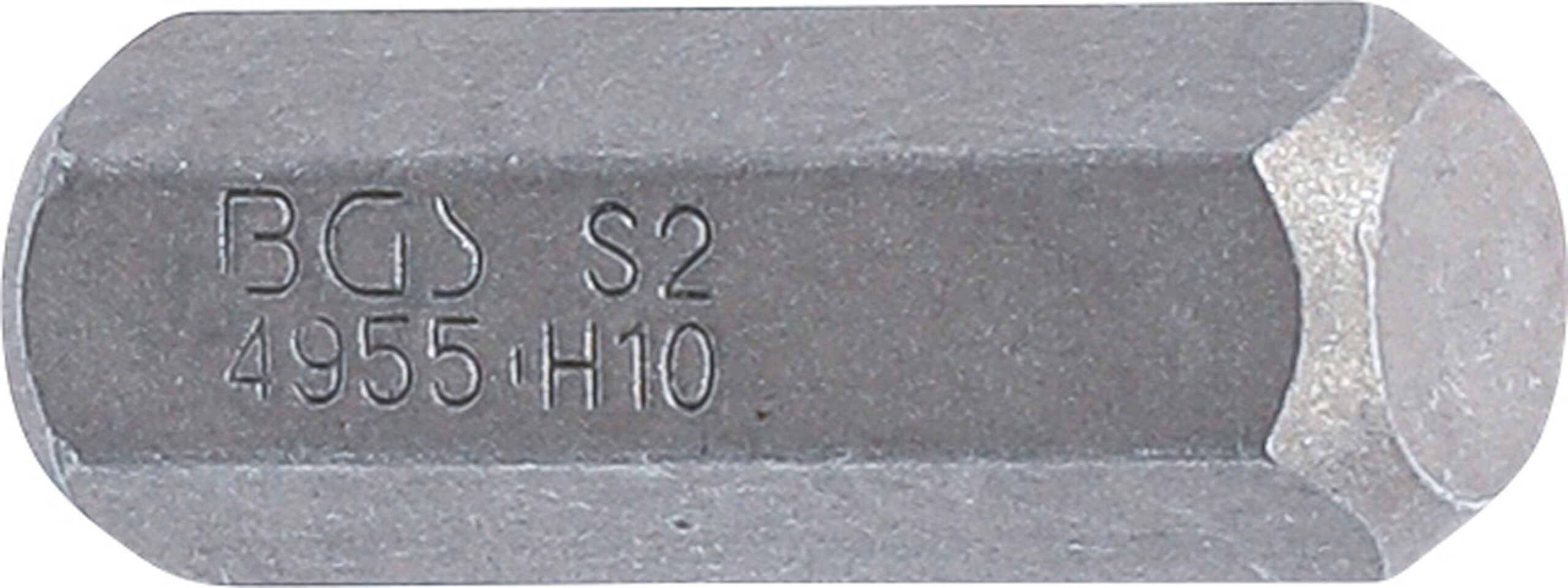 Bit | Länge 30 mm | Antrieb Außensechskant 10 mm (3/8") | Innensechskant 10 mm BGS