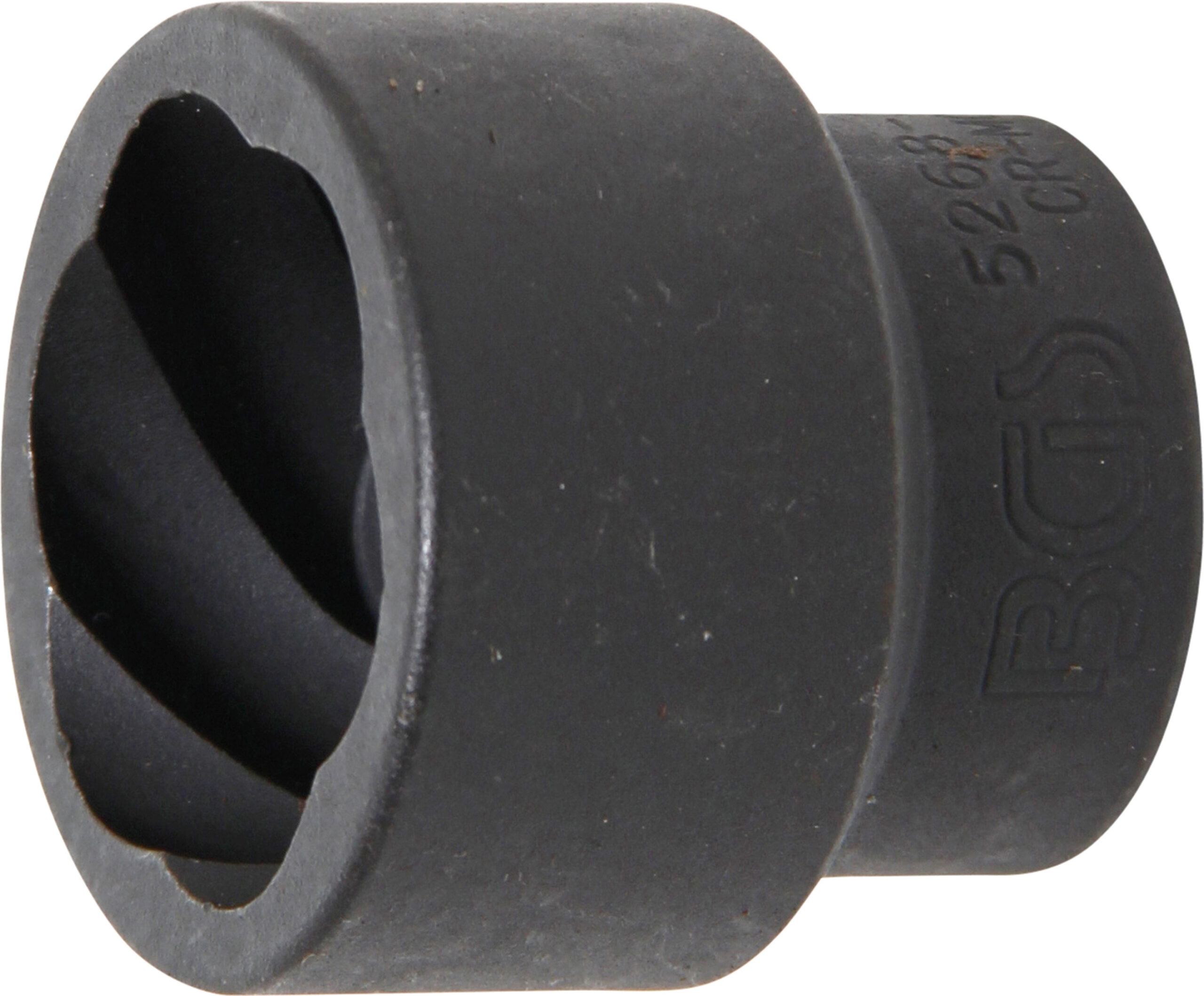 Spiral-Profil-Steckschlüssel-Einsatz / Schraubenausdreher | Antrieb Innenvierkant 20 mm (3/4") | SW 36 mm BGS