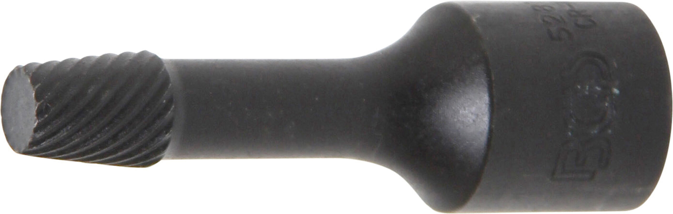 Spiral-Profil-Steckschlüssel-Einsatz / Schraubenausdreher | Antrieb Innenvierkant 10 mm (3/8") | 8 mm BGS
