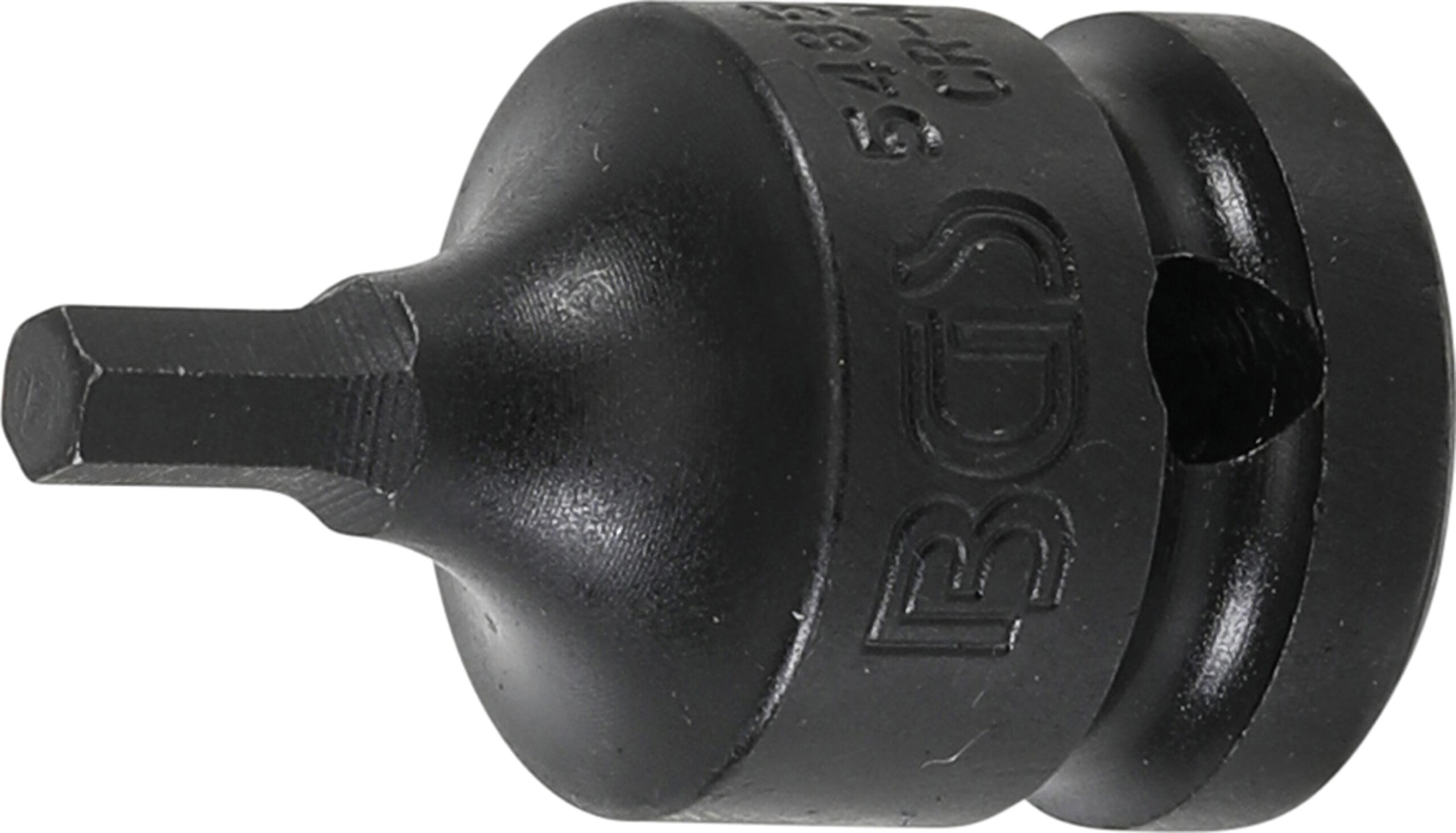 Kraft-Bit-Einsatz | Länge 42 mm | Antrieb Innenvierkant 12,5 mm (1/2") | Innensechskant 5 mm BGS