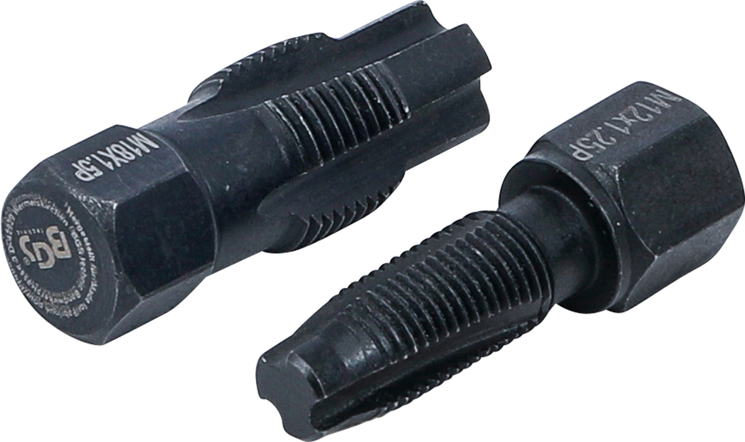 Reparaturwerkzeug für Lambdasondengewinde | M18 x 1,5 mm | M12 x 1,25 mm | 2-tlg. BGS