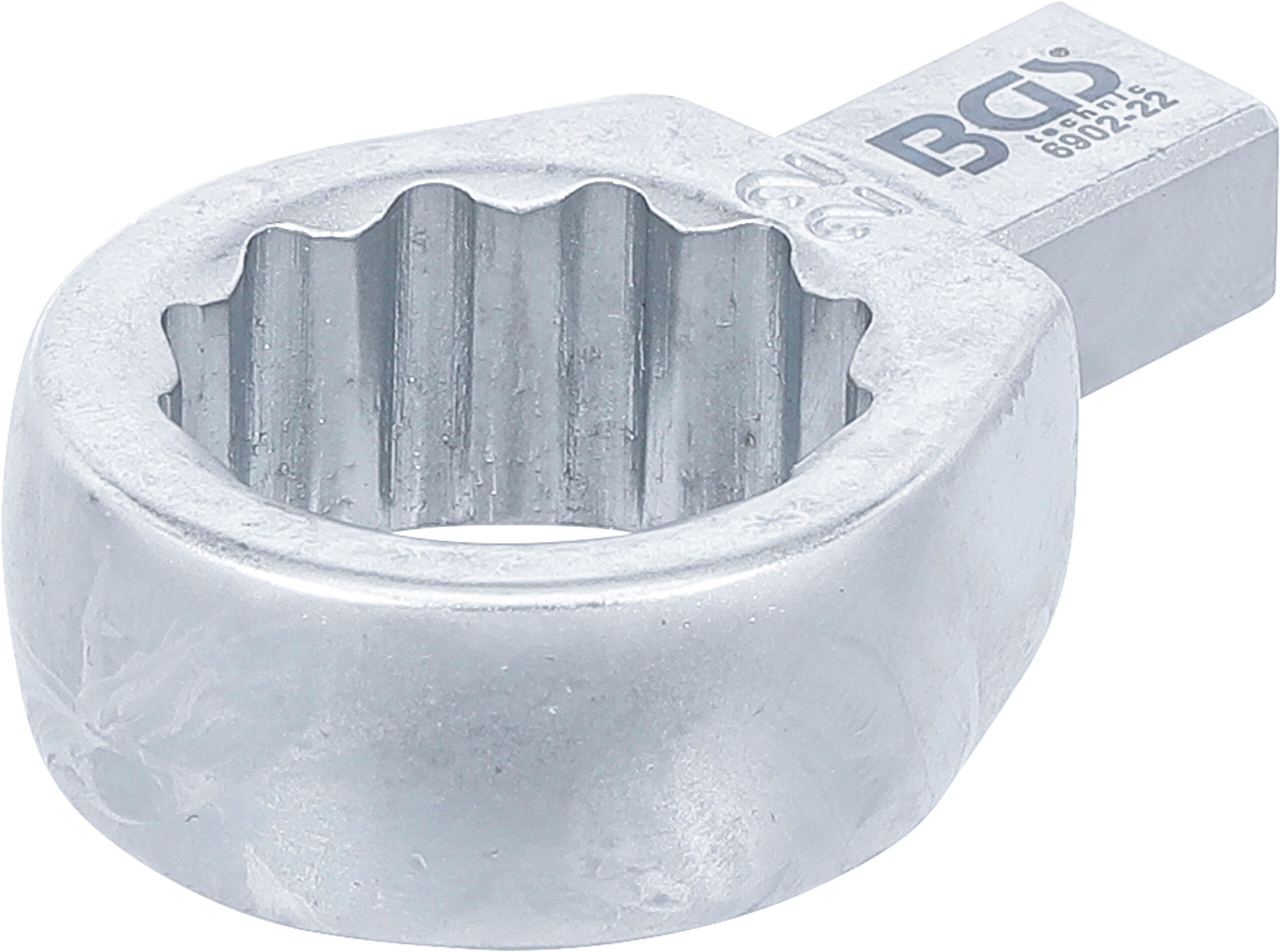 Einsteck-Ringschlüssel | 22 mm | Aufnahme 9 x 12 mm BGS