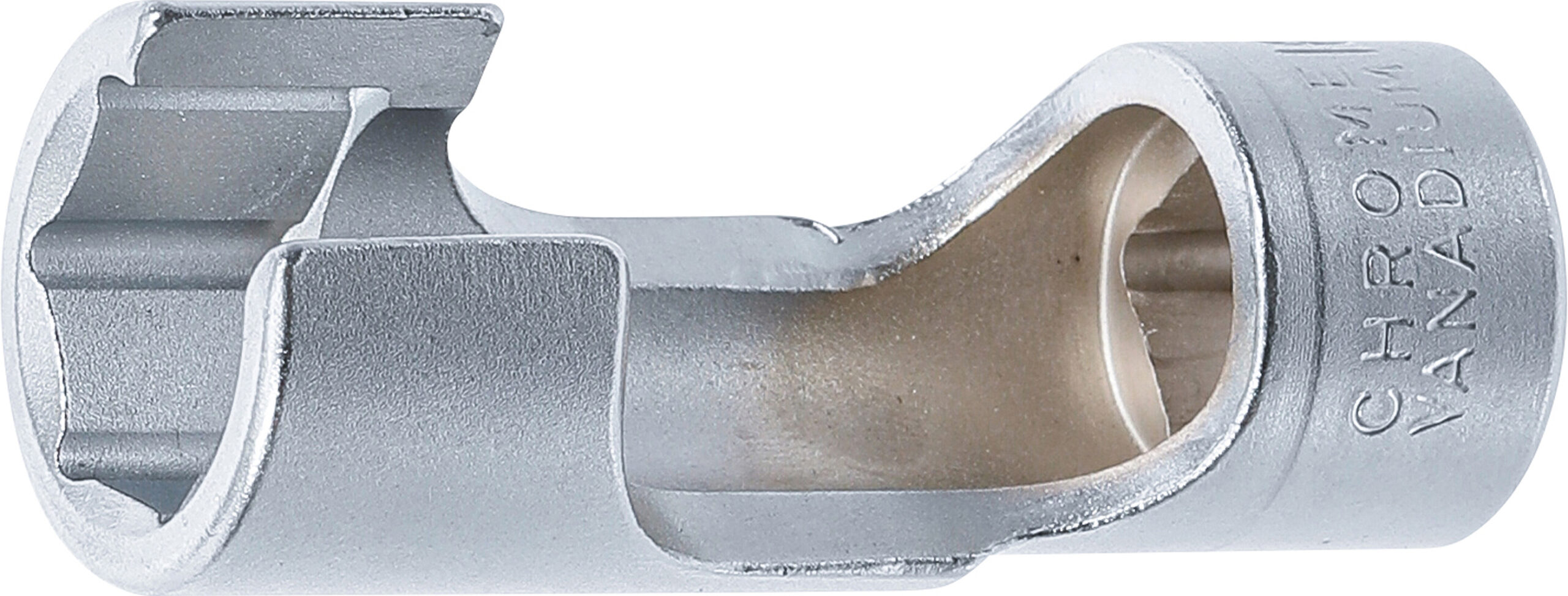 Spezial-Steckschlüssel-Einsatz, geschlitzt | Antrieb Innenvierkant 10 mm (3/8") | SW 16 mm BGS
