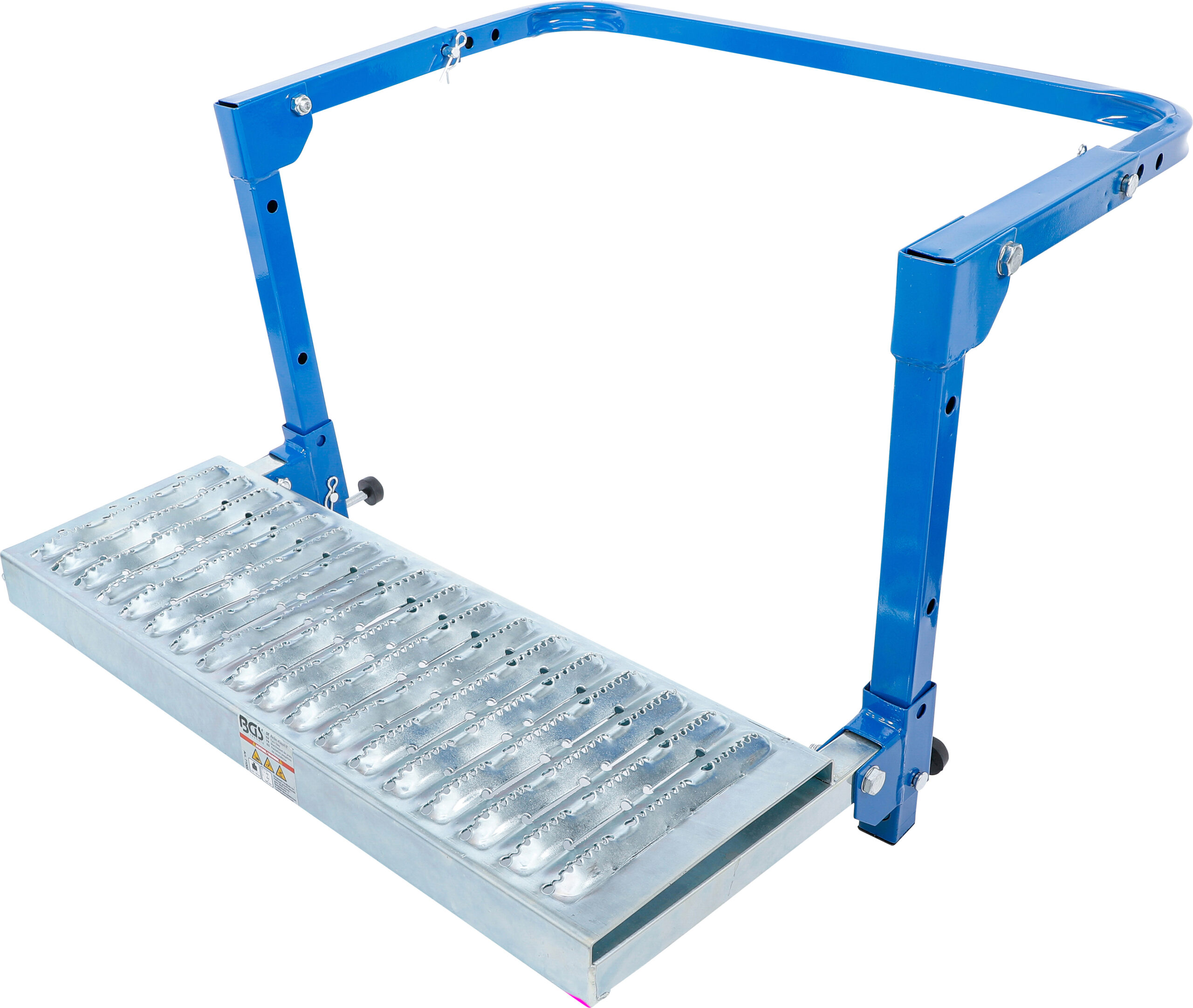 Reifen-Klapptritt | einstellbar | für Kleintransporter und 4x4 Fahrzeuge BGS