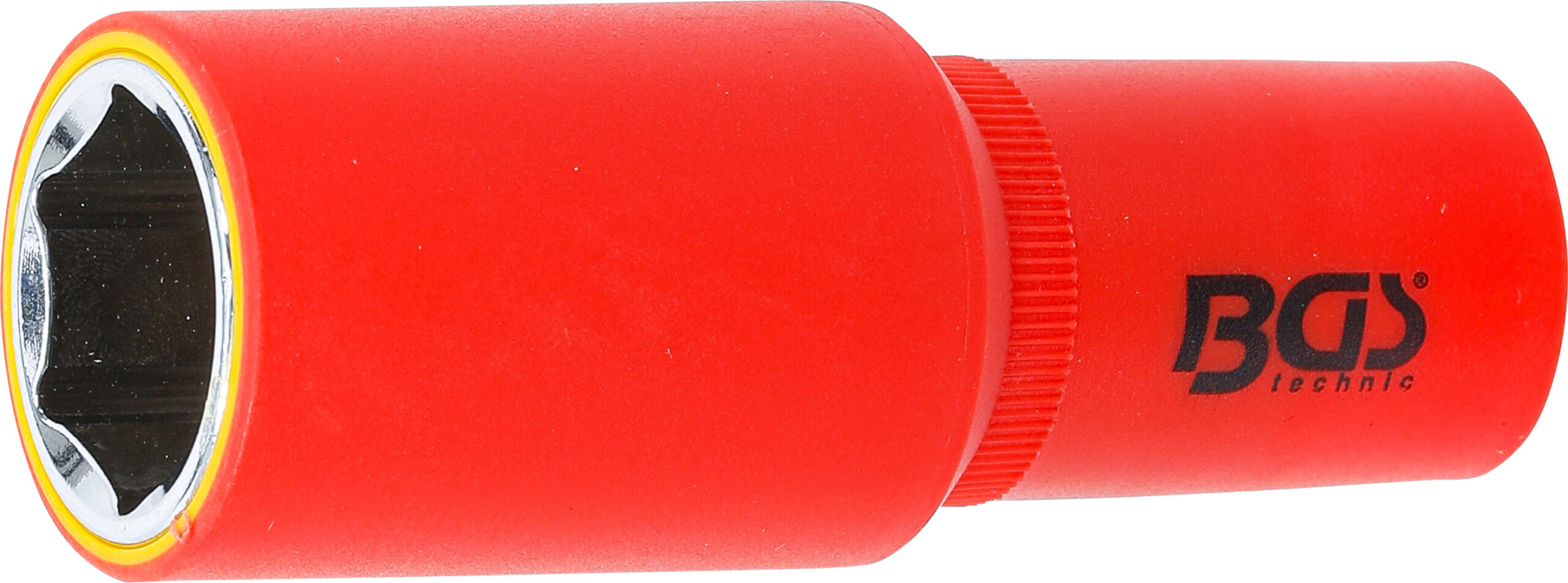 VDE-Steckschlüssel-Einsatz Sechskant | Antrieb Innenvierkant 12,5 mm (1/2") | SW 22 mm BGS