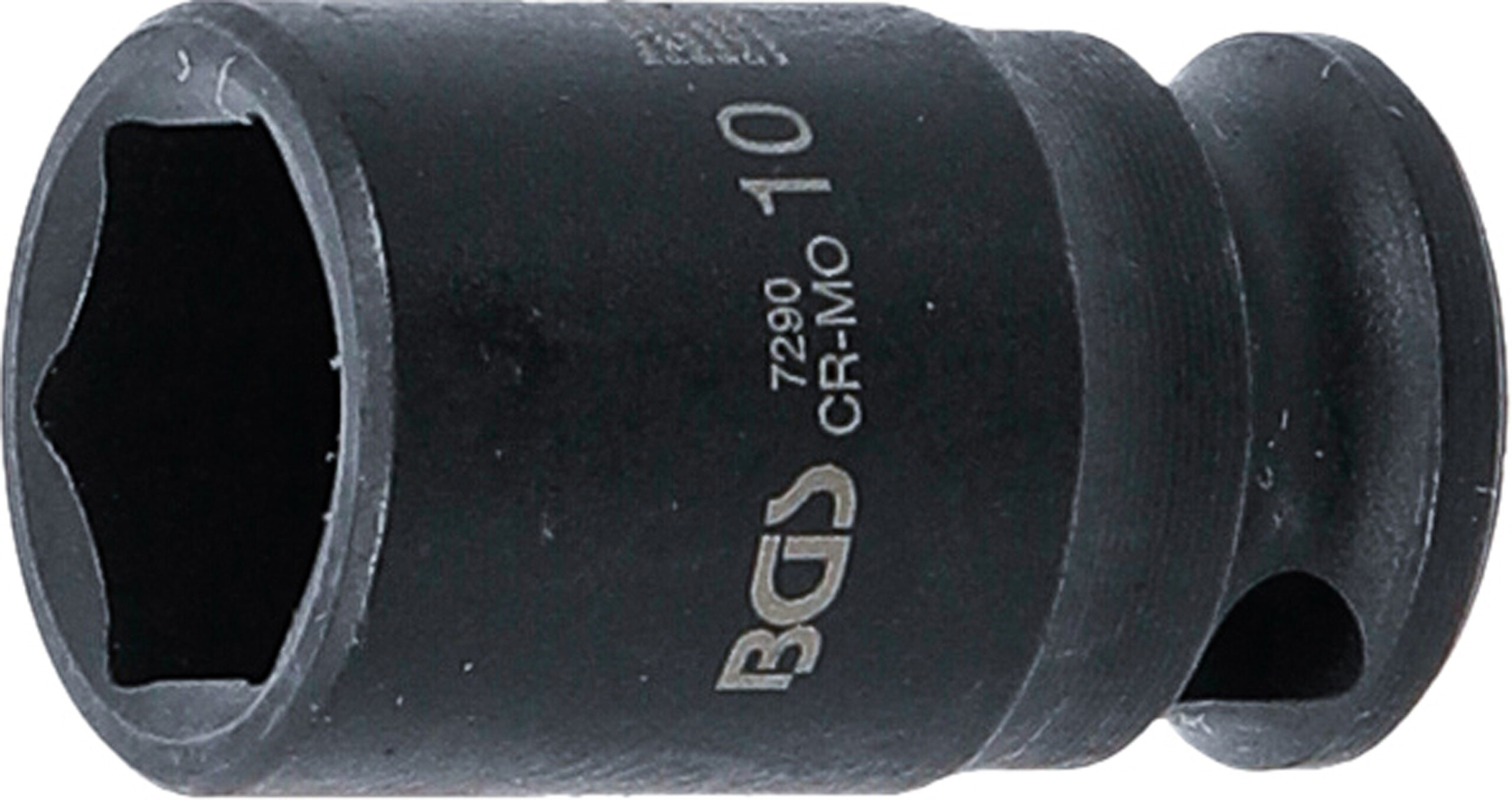 Kraft-Steckschlüssel-Einsatz Sechskant | Antrieb Innenvierkant 6,3 mm (1/4") | SW 10 mm BGS