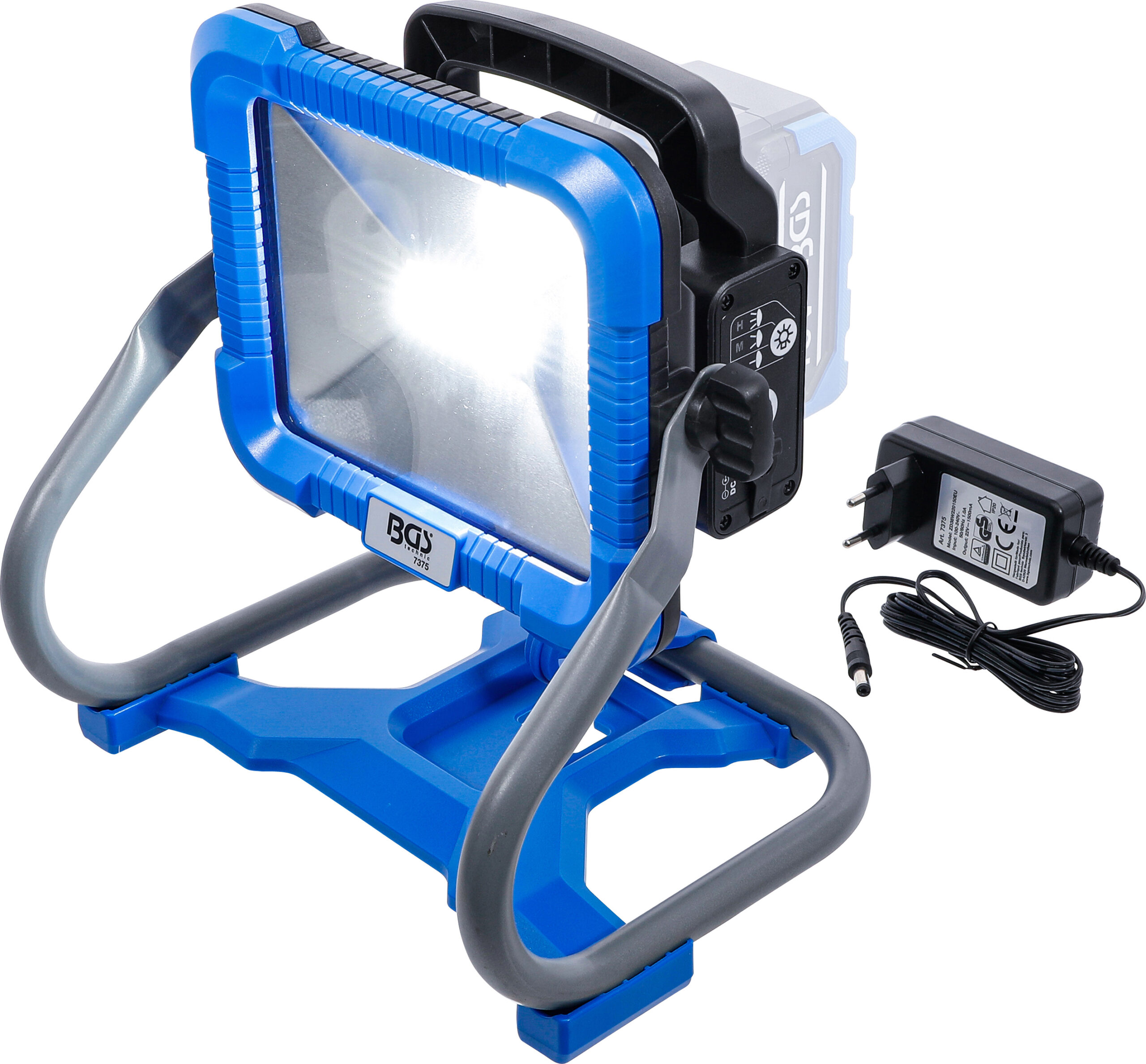 Akku-LED-Arbeitsleuchte | klappbar | 18 V | ohne Akku BGS