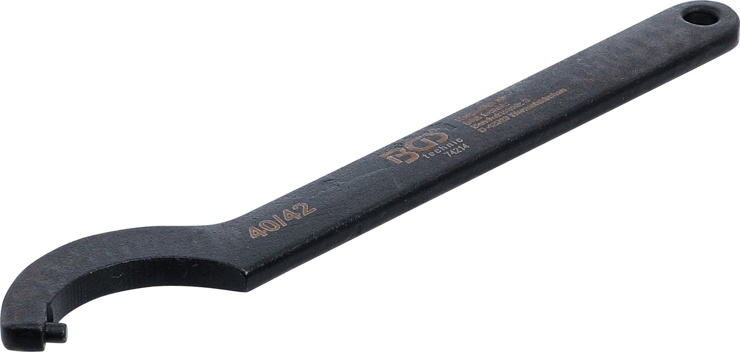 Hakenschlüssel mit Zapfen | 40 - 42 mm BGS