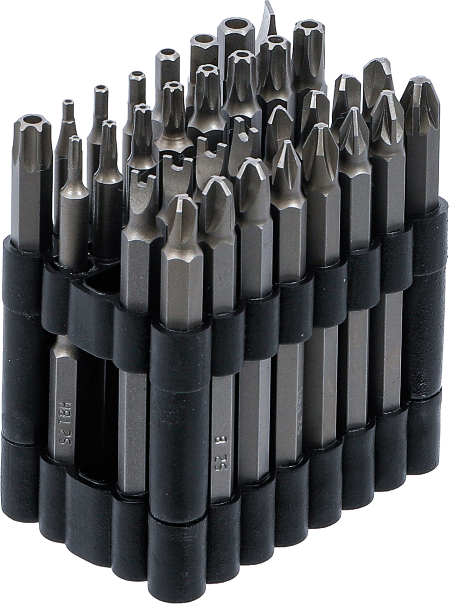 Bit-Satz | lang | Antrieb Außensechskant 6,3 mm (1/4") | verschiedene Profile | 32-tlg. BGS