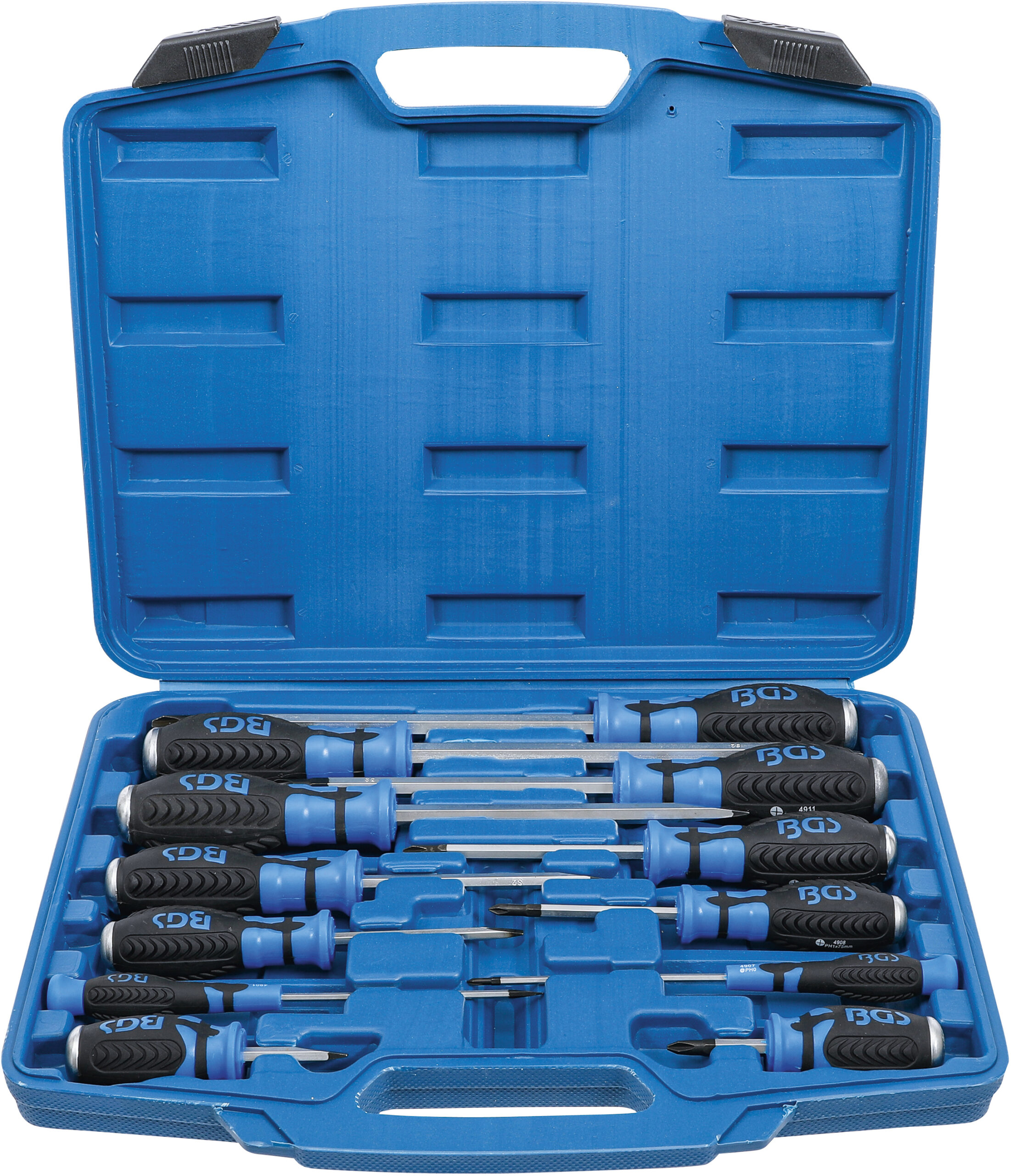 Schraubendreher-Satz | mit 6,3 mm (1/4") Innenvierkant | 12-tlg. BGS