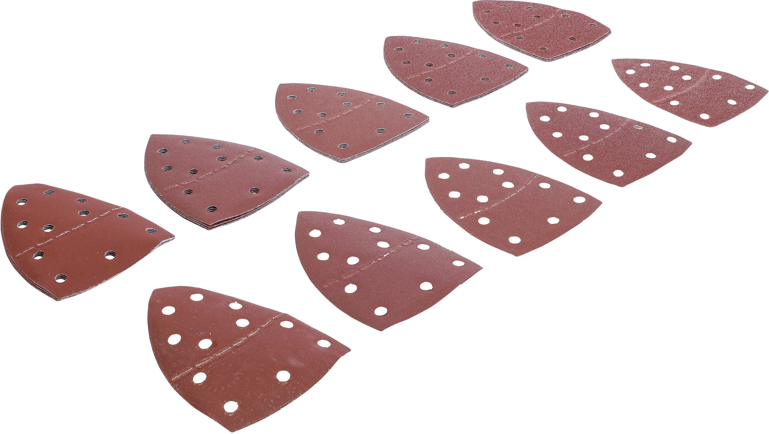 Schleifblatt-Satz für Multischleifer | 145 x 100 mm | K 40 - 400 | 25-tlg. BGS Diy