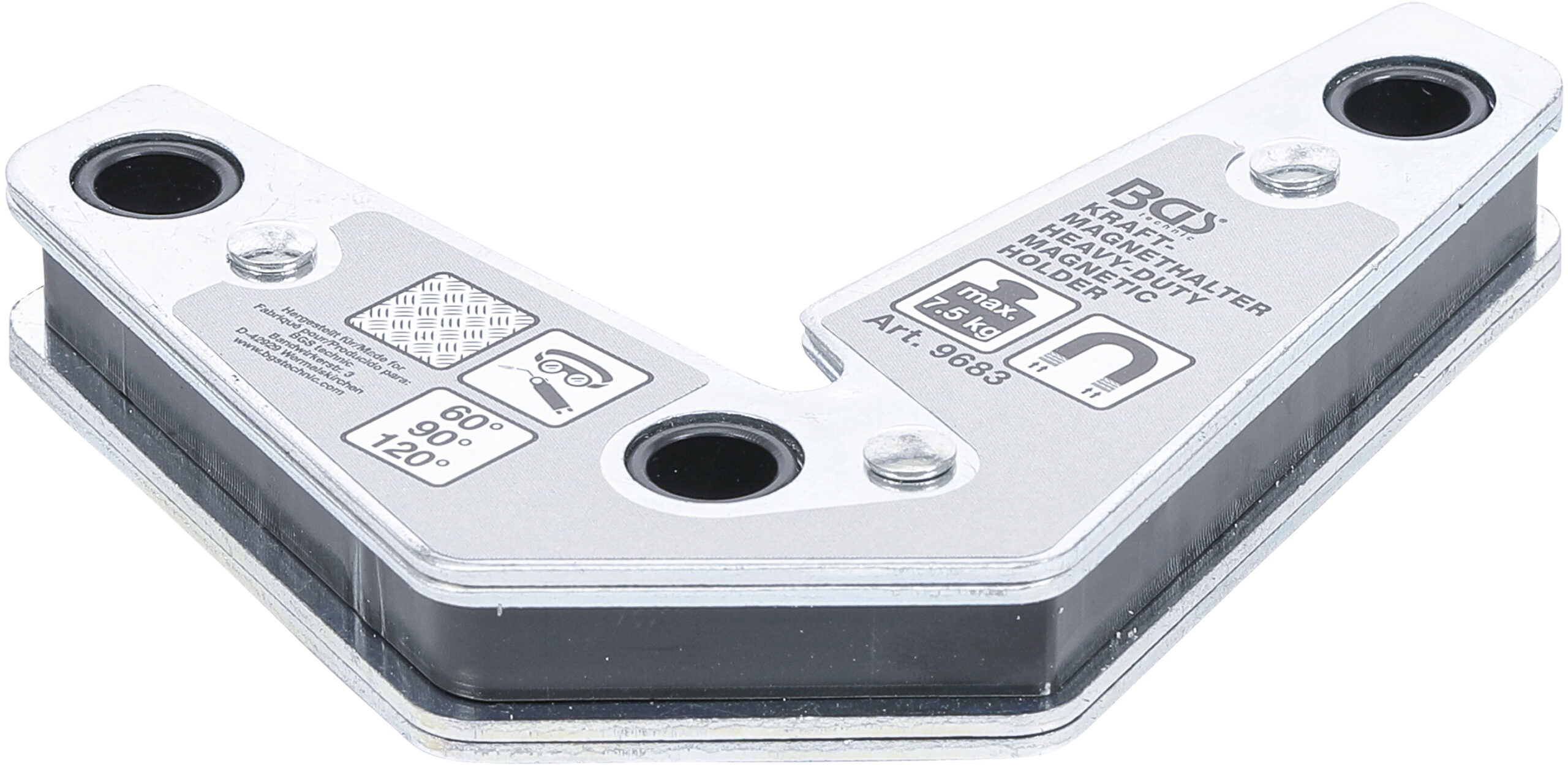 Kraft-Magnethalter | L-Form BGS
