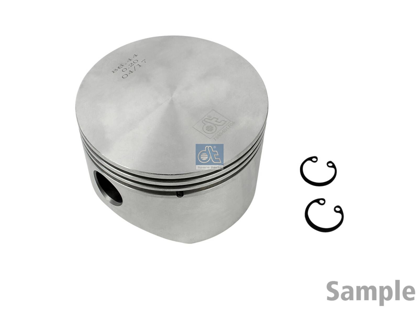 Kolben, ohne Kolbenringe DT Spare Parts