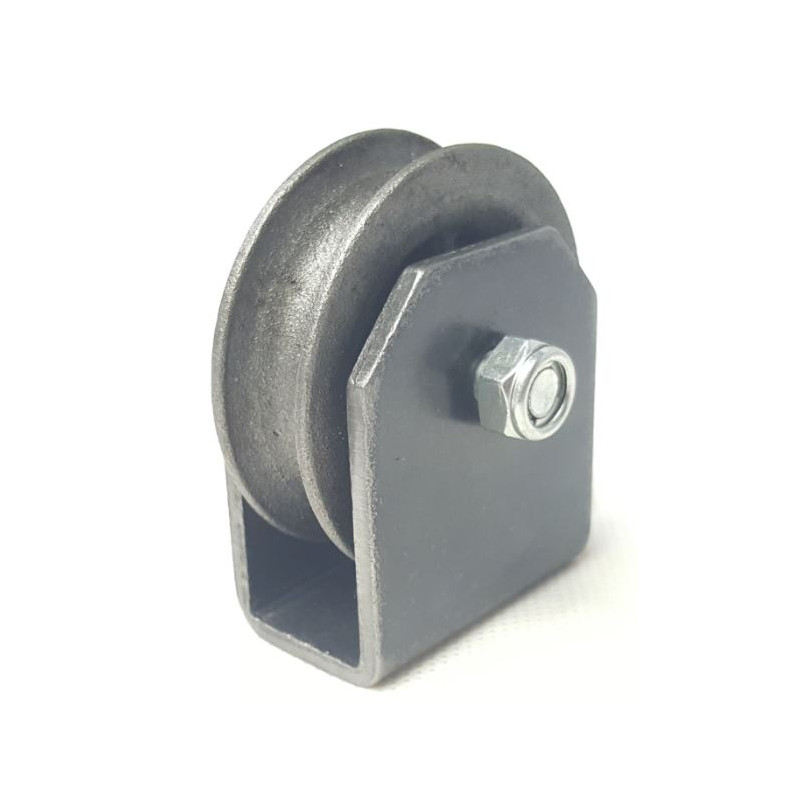 Drahtseilrolle Rolle 80mm mit Halter Umlenkrolle Seilrolle Flaschenzug