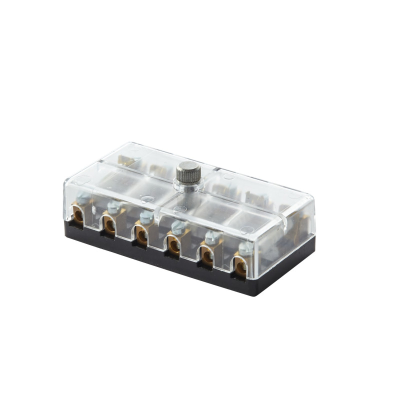 HELLA 8JD 002 291-211 Sicherungsdose - 6-polig - 8A - glasklar